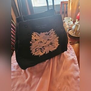 Kate Spade Everything Puffy Cat Large Tote